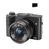 INF Digitalni fotoaparat DC209X z optičnim zoomom in 32 GB TF kartico Black, (22105475)