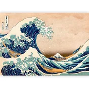 artgeist Fototapeta The Great Wave Of Kanagawa, 250x175cm