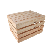 AtmoWood Lesen zaboj 50 x 40 x 30 cm - s pokrovom