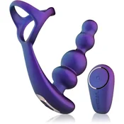 Analni čep z obročkom za penis Hueman - Stellar Force