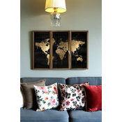 WALLXPERT Dekorativna uramljena MDF slika (3 komada) Artsmdfdkset1