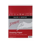 Daler-Rowney Medium Grain skicirka za risanje 160 g/m2 50 listov A5 lepljena