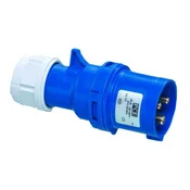 Tim Prenosna vtičnica 32A 3P 230V modra IP44 Shark 023-6 - E143CY-PD002