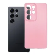 OEM Ohišje za Samsung S25 Ultra Clear Case 2 mm Blink roza