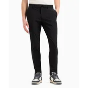 EA7 za moške. 7M000509_AF14589 Golf Pro hlače iz tehnične tkanine Ventus7 black (M), Črna, Priložnostno, Poliester