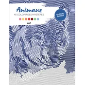 Dots animaux - 45 coloriages mysteres
