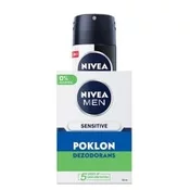 Nivea Balzam Sensitive 100ml i Dezodorans Black & White 150ml