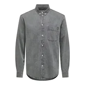 Only & Sons Srajca ONSOrson siv denim