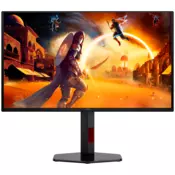 AOC Gaming OLED Q27G4SDR monitor - 67.3cm (26.5), QHD (2560 x 1440), QD-OLED, 360Hz, 0.03ms, Adaptive Sync, G-Sync kompatibilen, HDR400, USB razdelilnik, 2x HDMI 2.1, 1x DP 1.4 - Q27G4SDR