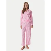 LAUREN RALPH LAUREN Pižama ILN92499 Roza Regular Fit