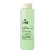 Avril Green Shower Gel Refillable Bottle (350ml)