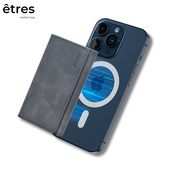 Magnetna mini denarnica za iPhone/étres/Smart/siva