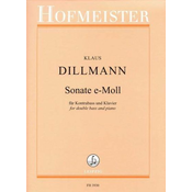 DILLMAN:SONATA FOR DOUBLE BASS