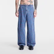 Jeans PLEASURES Strokes Denim Parachute Pants Indigo L