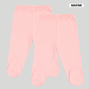 Mafimi Pamucne Pantalonice sa stopicom set od 2 - puder