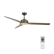 Lucci air 213301 - UNIONE LED prigušiva plafonski ventilator 1xGX53/12W/230V + daljinski upravljac