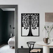 Wallity Zidna dekoracija Efsane, 51x65 cm, 1.2mm, Crna