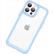 Hurtel Outer Space ojačano ohišje za iPhone 15 Pro s prožnim okvirjem, modro