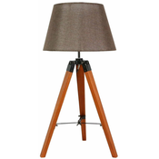 Namizna svetilka Lugano 1x60W - Rjava