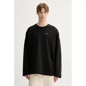 Bombažna majica z dolgimi rokavi G-Star Heavy jersey oversized