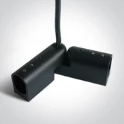 ČRNI Plug & Play KABEL ZA NAPAJANJE I PRILAGODLJIV KUT ZA ŠINE ON/OFF/DALI DM42004PE/B