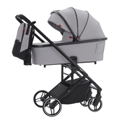 Carrello Voziček 2v1 alpha cloud grey