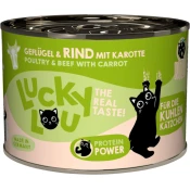 Lucky Lou Life Stage mačja hrana Kitten - perutnina in govedina - 200 g