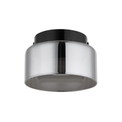 Globo 16055DS - LED plafonsko svetlo HIGGINS 1xGX53/6W/230V precnik 13 cm crna
