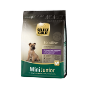 Select Gold Dog Sensitive Mini Junior Jagnjetina, Losos I Krompir - 1 kg