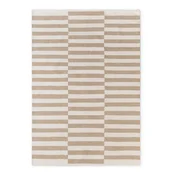 Bela/svetlo rjava obojestranska/ročno tkana volnena preproga 160x230 cm Vika – Hanse Home
