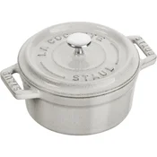 Staub Mini okrogel litoželezni lonec 250 ml 405014080