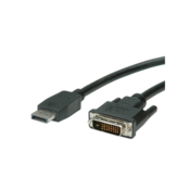 Value DisplayPort Cable, DP-DVI (24+1), LSOH, M/M 5 m