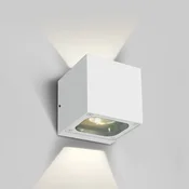 STENSKA SVETILKA LED 2X6W WW IP65 230V BELA DM67524B/W/W