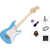 Fender Squier Mini Stratocaster MN Premium SET California Blue Električna gitara