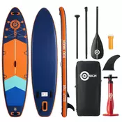 SUP deska TIDE 10’10” - All Around - 12.5 kg - 330 cm - 81 cm - 15 cm - Drop Stitch - Enoslojna (Single Layer) - 15 psi - 160 kg - Različne vodne pogoje