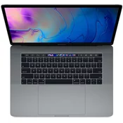 Obnovljen Apple MacBook Pro 15.1 A1990 Mid-2018, i7-9750H, 16GB RAM, 256GB SSD, Razred B