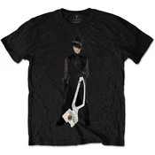 Prince W2A White Guitar (Back Print) Black M Majica