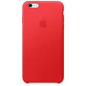 APPLE usnjeni ovitek iPhone 6s Plus, rdeč