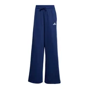 ADIDAS SPORTSWEAR Športne hlače adidas 3-Stripes Fleece Wide temno modra/bela