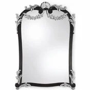 Casa Padrino luxury baroque mirror antique black/silver - Made in Italy
