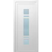 Zunanja vhodna vrata Solid Elements Tolmin KF35 (70x1000x2100mm, bela, leva, brez kljuke, PVC)