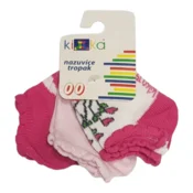 KIKA Set carapa za bebe, 3 komada, Roze