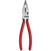 Knipex kombinovana špic klešta 185mm, sa gumiranim ruckama ( 08 21 185 )