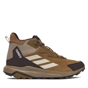 Trekking čevlji adidas Terrex Anylander Leather Mid Hiking KJ5213 Rjava