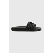 Natikači Kurt Geiger London Meena Eagle Drench ženski, črna barva, 8650300979