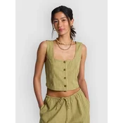 Billabong Another Wave Woven Tank Top cedar