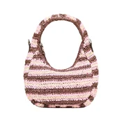 Bershka Torba za čez ramo chamois / rjava / rosé