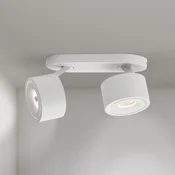ORION LED stropni reflektor Spectre, bijeli, dužina 19,4 cm, aluminij, 2 žarulje. - Dnevni boravak/blagovaonica - Moderan - bijela