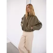 Mohito - Kavbojke wide leg - krem