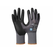 Rukavice radne Multiflex vel. 11 crno-sive Gebol
